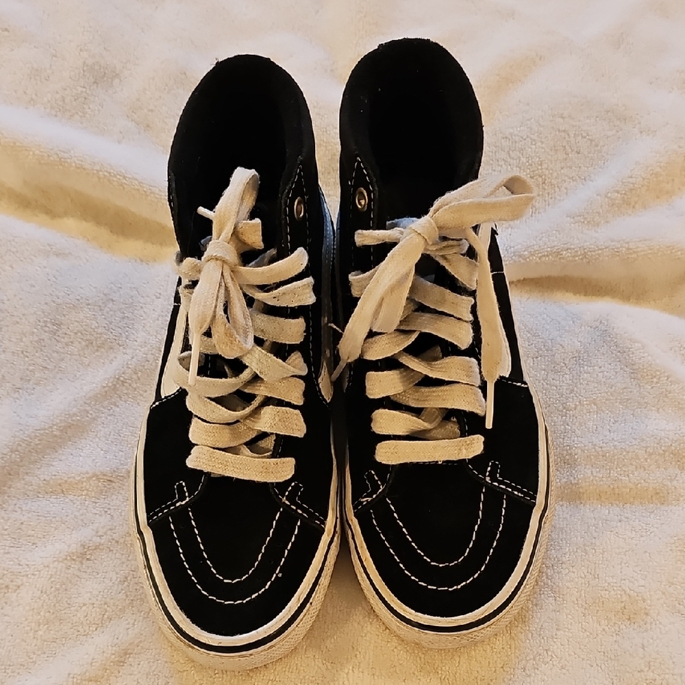 Vans Skate Sk8-Hi Shoe Men's Size 5.5 Great Used Condition